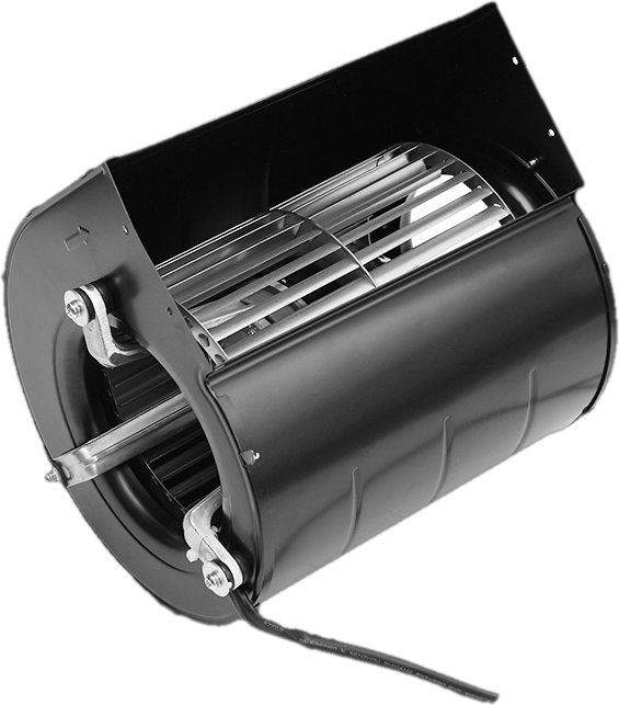 What is raw material for backward curved fan in Turning Motor?Turning